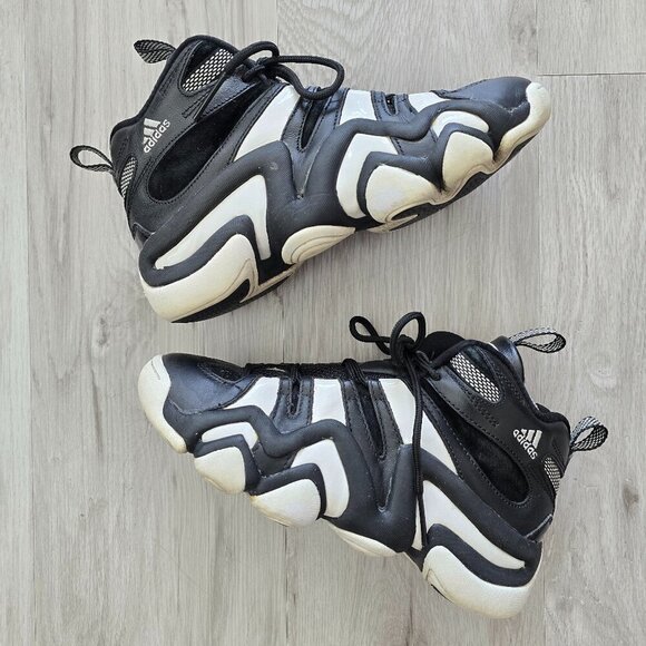 Adidas | Crazy 8 Kobe 'Black White' mids basketball sneakers | WMS 7 - Picture 1 of 8